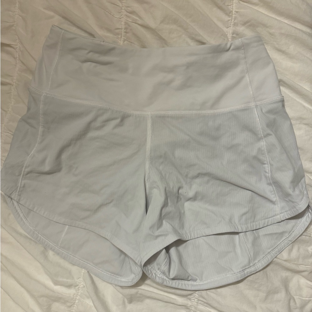 White Lululemon Shorts